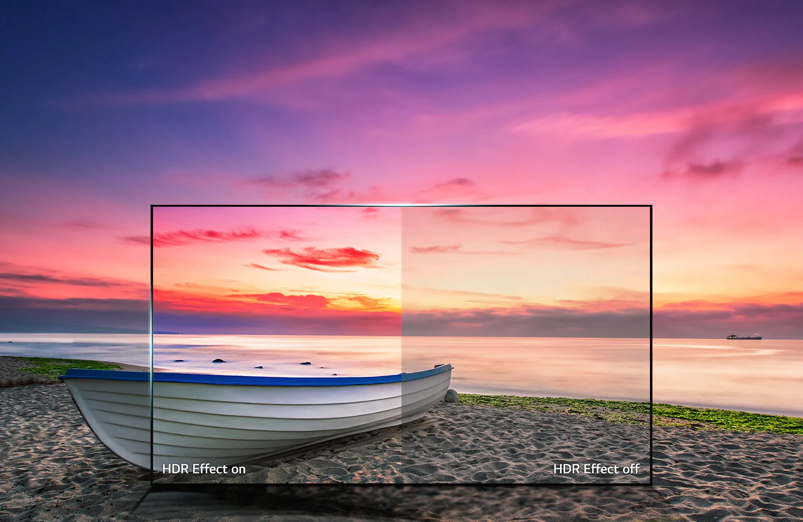 Amplificateur de contraste pour un affichage de type HDR