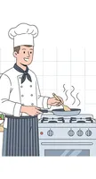 Electroménager Dakar Sénégal - Cuisinière ASTECH 4 feux 50/50 XA50GS - Arame Business Trading
