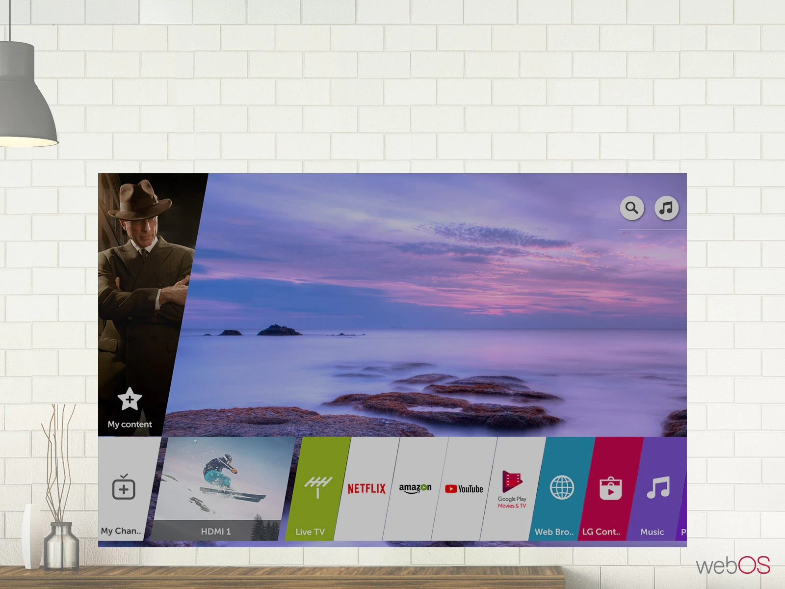 Téléviseurs LG - Des moyens simples pour votre commodité